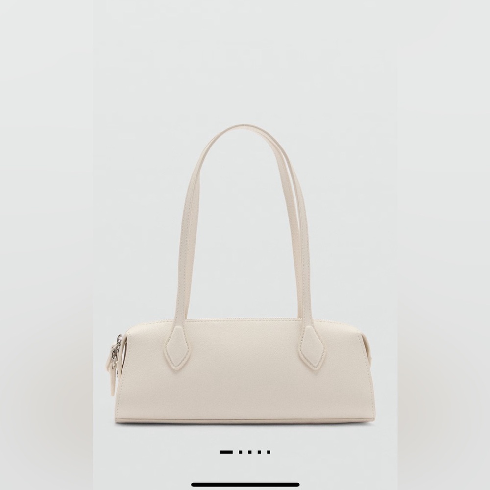 White shoulder bag